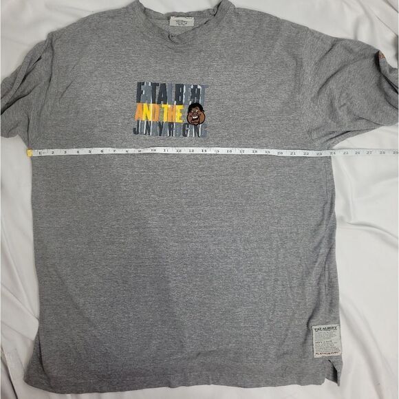 VINTAGE 90s/Y2K Fat Albert x Fubu gray long sleeve shirt XL - Picture 7 of 9